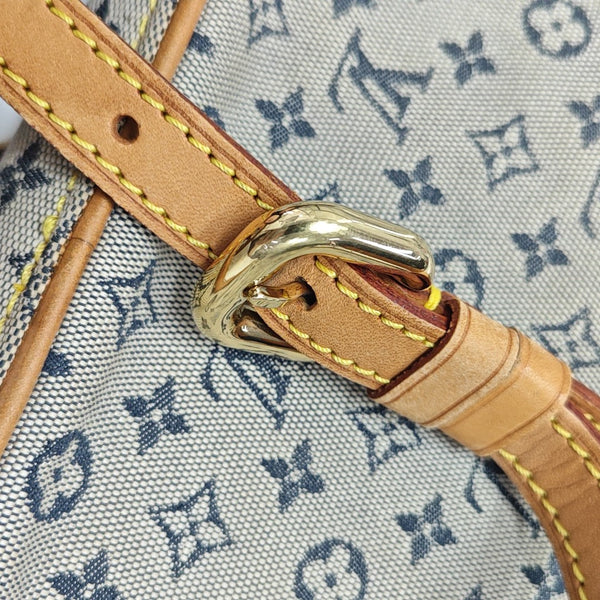 JULIETTE Mini Monogram Denim Gray