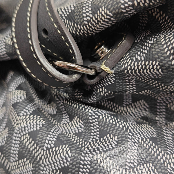 Saint Léger Coated Canvas Gray