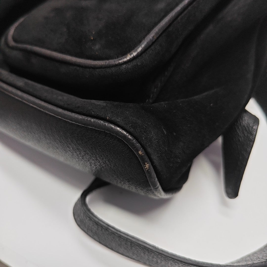 Bamboo 1947 Medium Suede Black