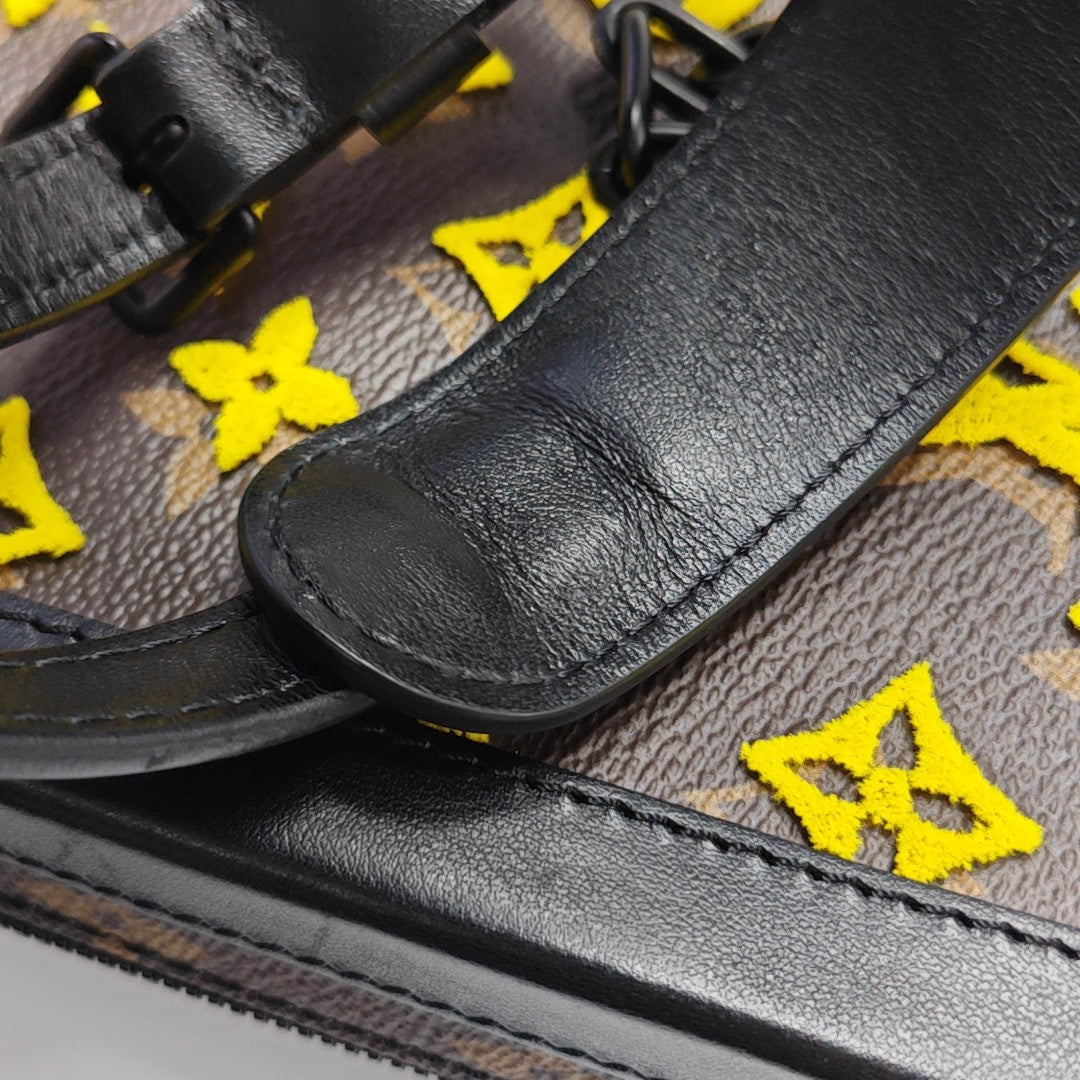 SOFT TRUNK Monogram Coated Canvas Yellow