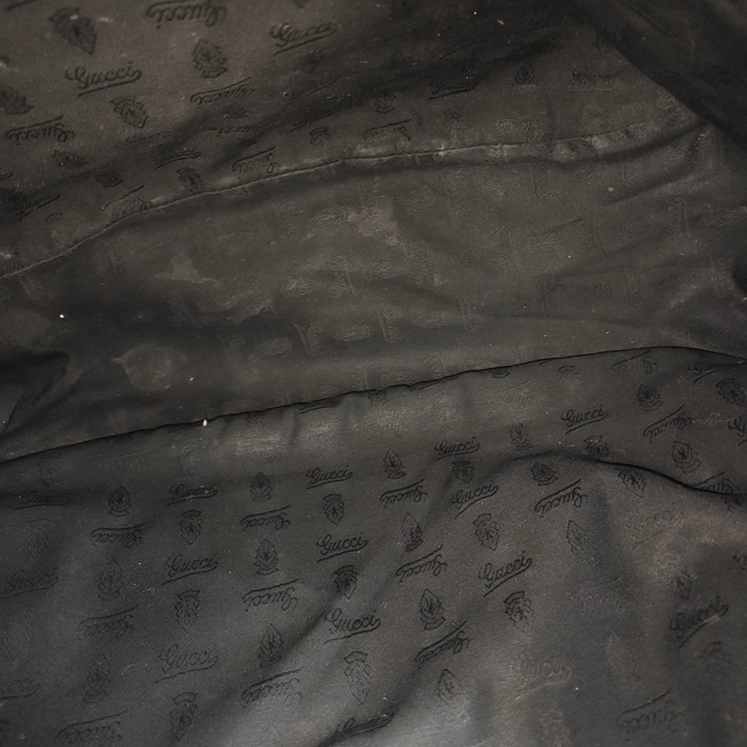 GG Imprime Monogram Coated Canvas Black