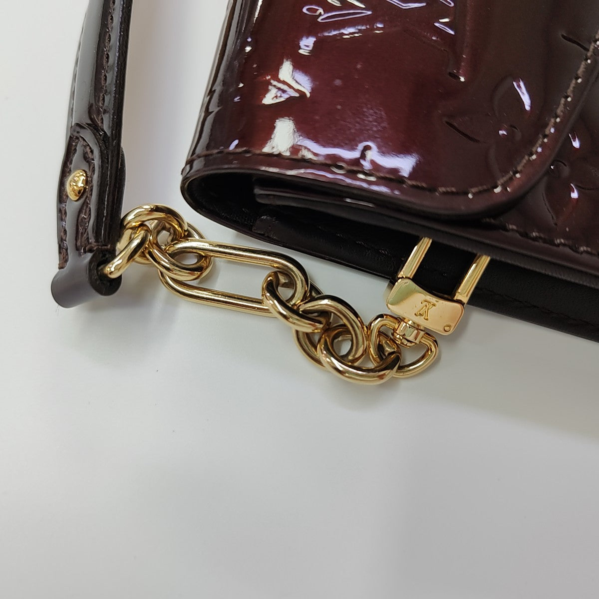 SUNSET BOULEVARD Patent Leather Red