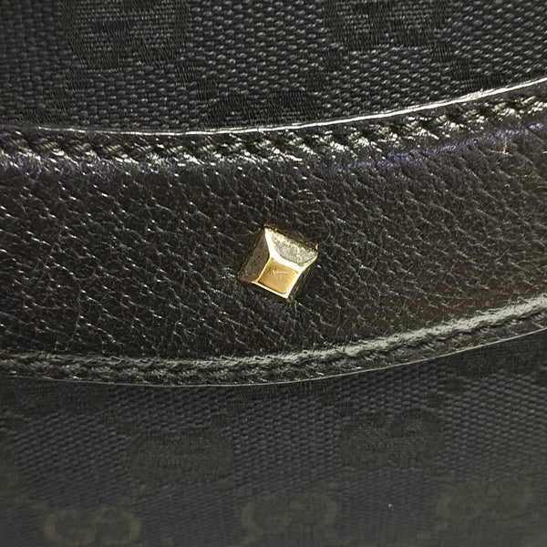 Anita Monogram Canvas Black