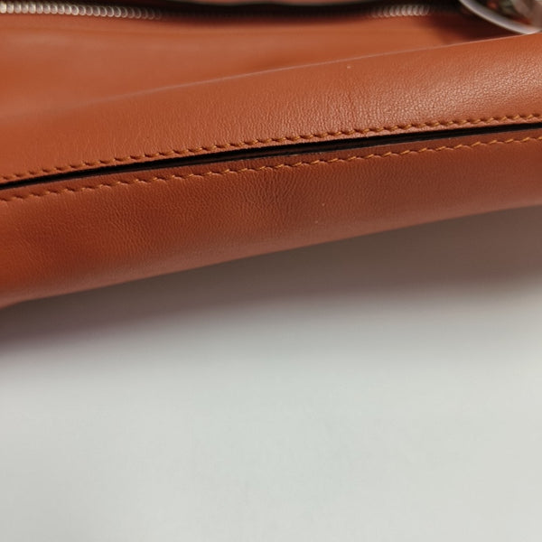 T Pouch Calfskin Orange
