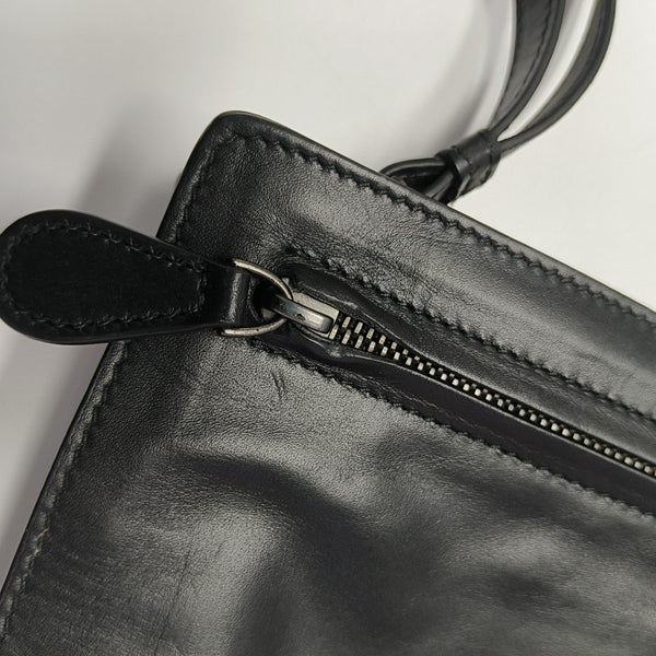 Lambskin Clutch Black