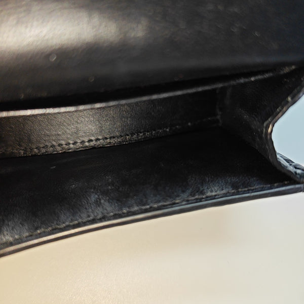 Hourglass Mini Calfskin Black