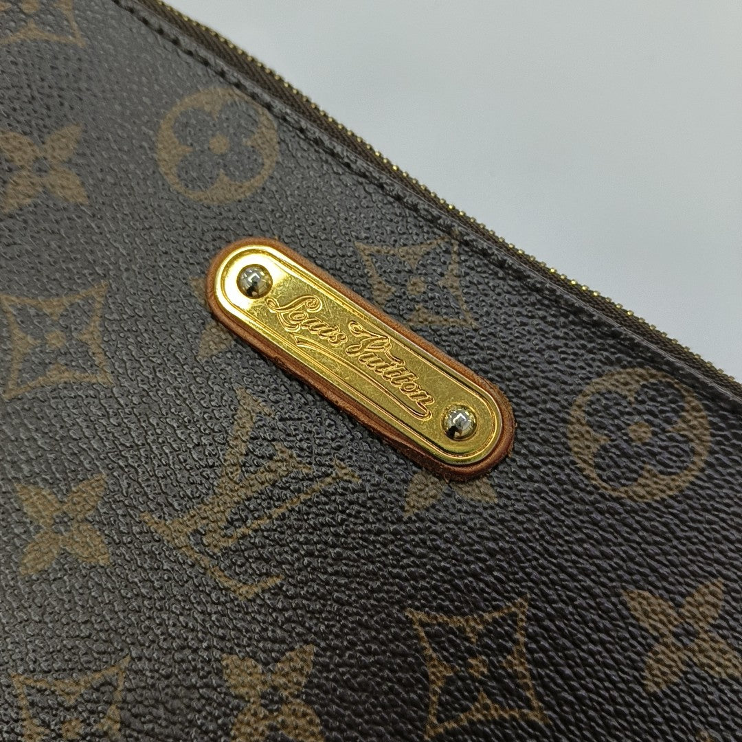 EVA Monogram Coated Canvas Brown