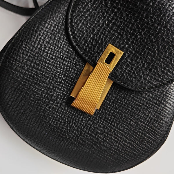 Palmellato Calfskin Black
