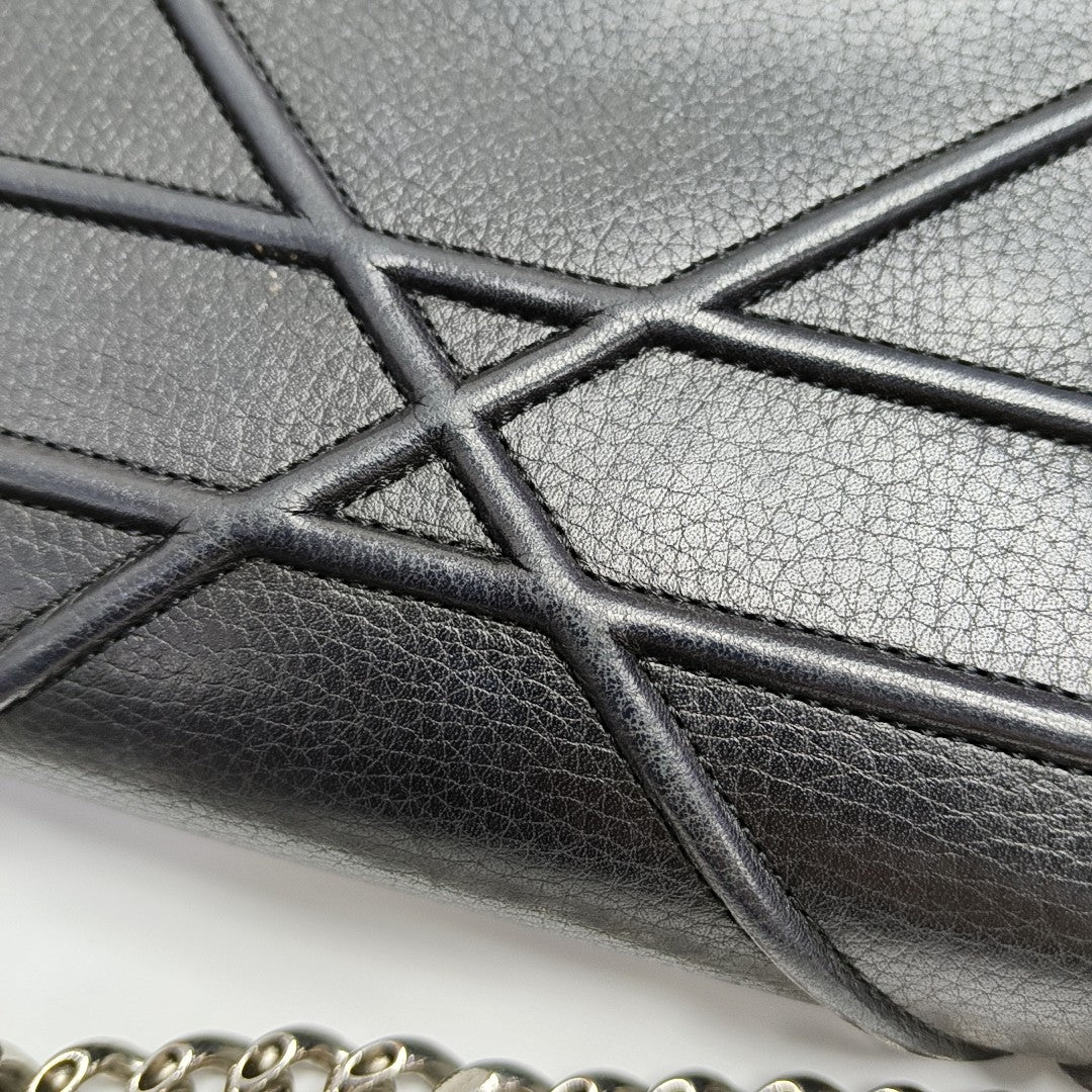 Diorama Small Calfskin Black
