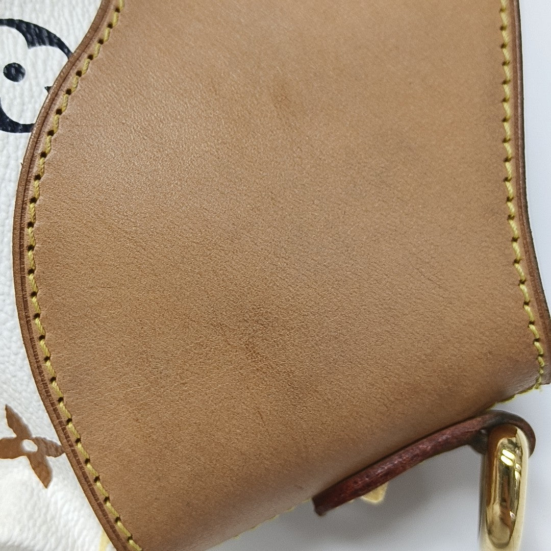 LV × TM JUDY MM Monogram Coated Canvas White