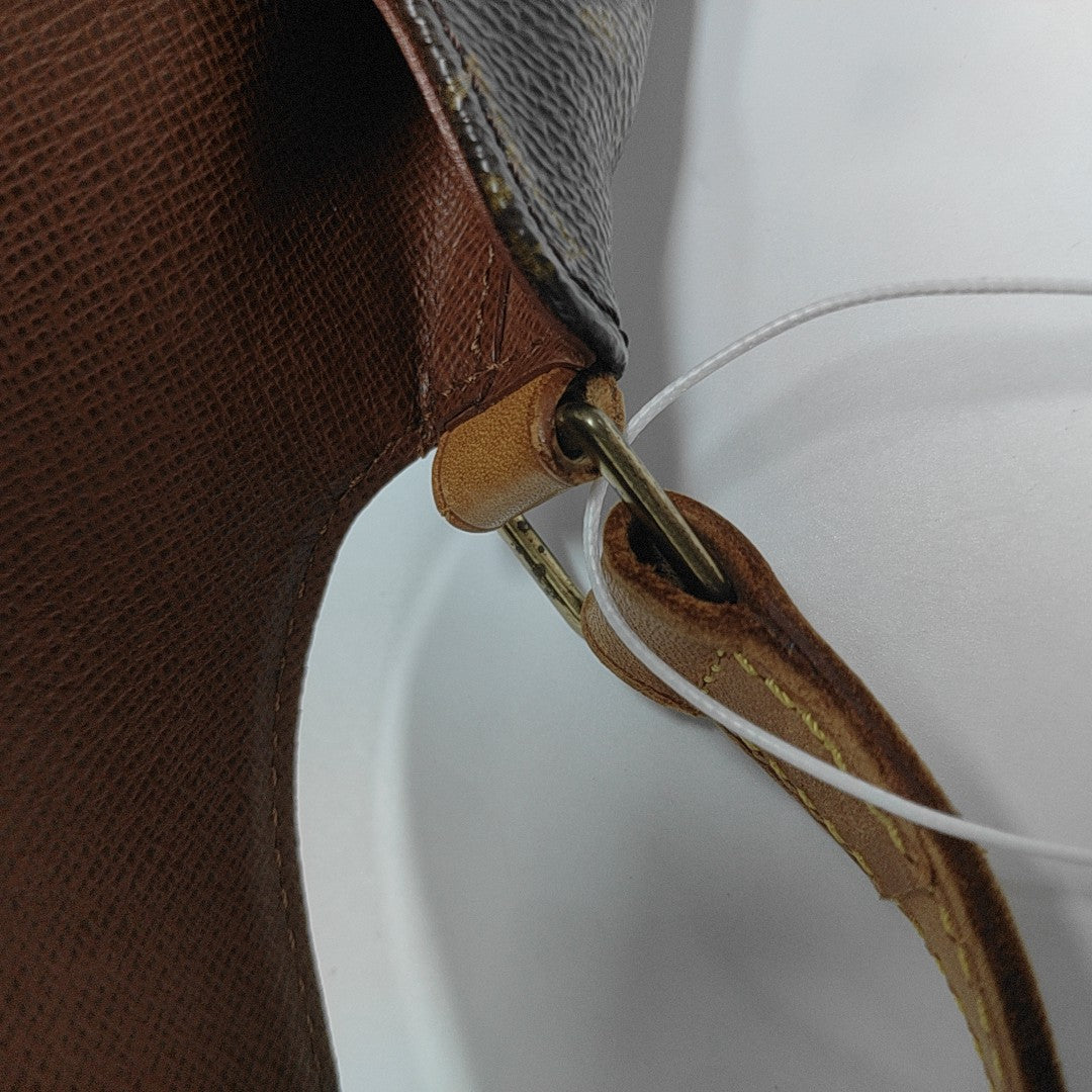 MUSETTE TANGO Monogram Coated Canvas Brown