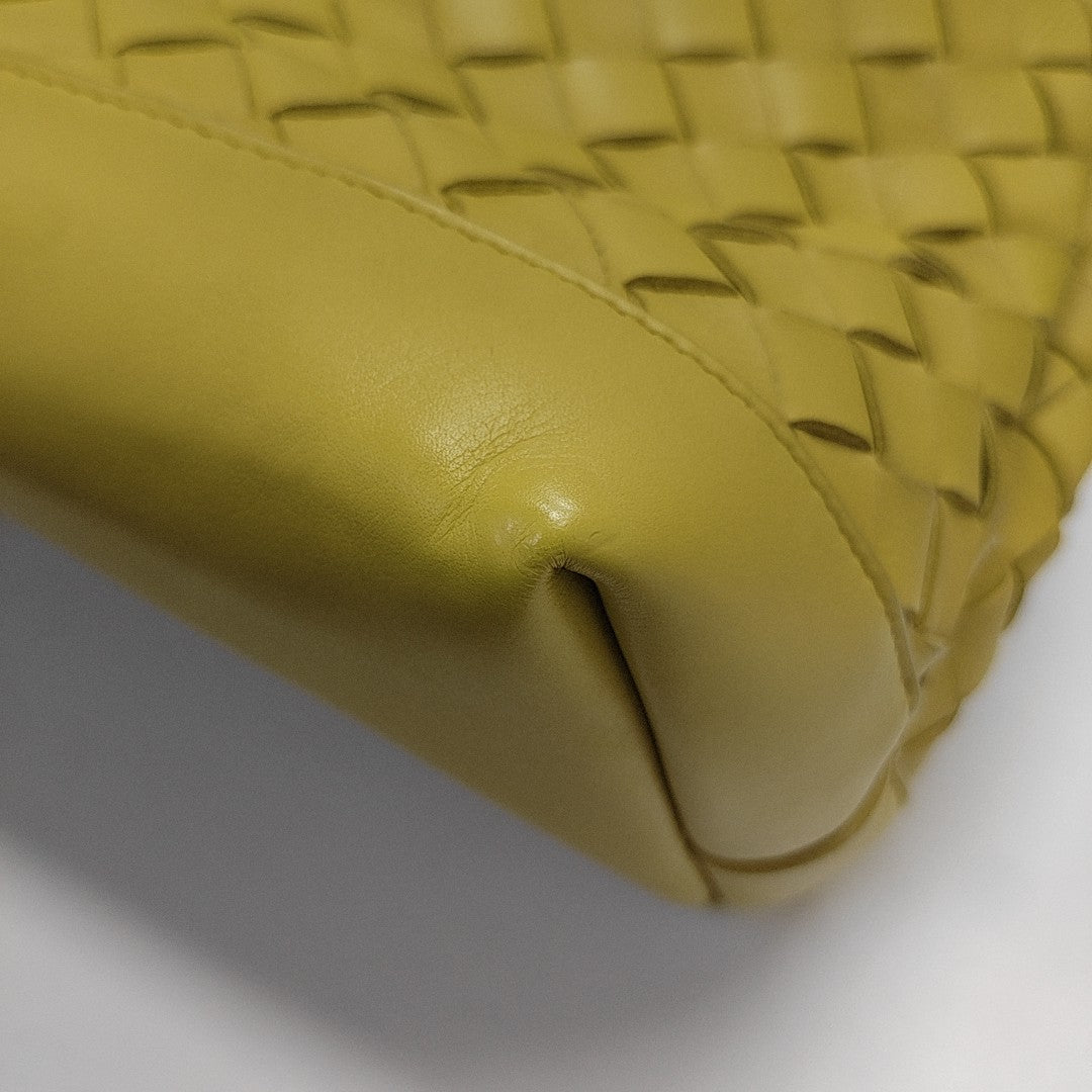 Calfskin Shoulder Bag Yellow