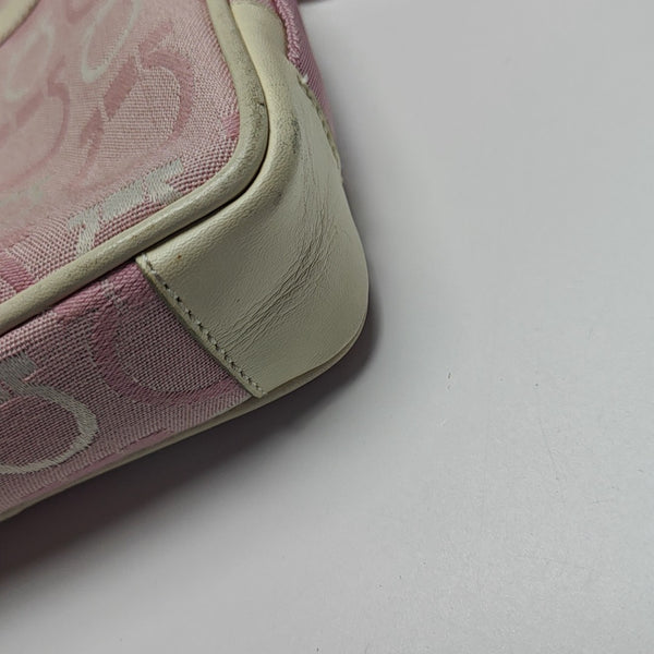 Canvas Shoulder Bag Pink