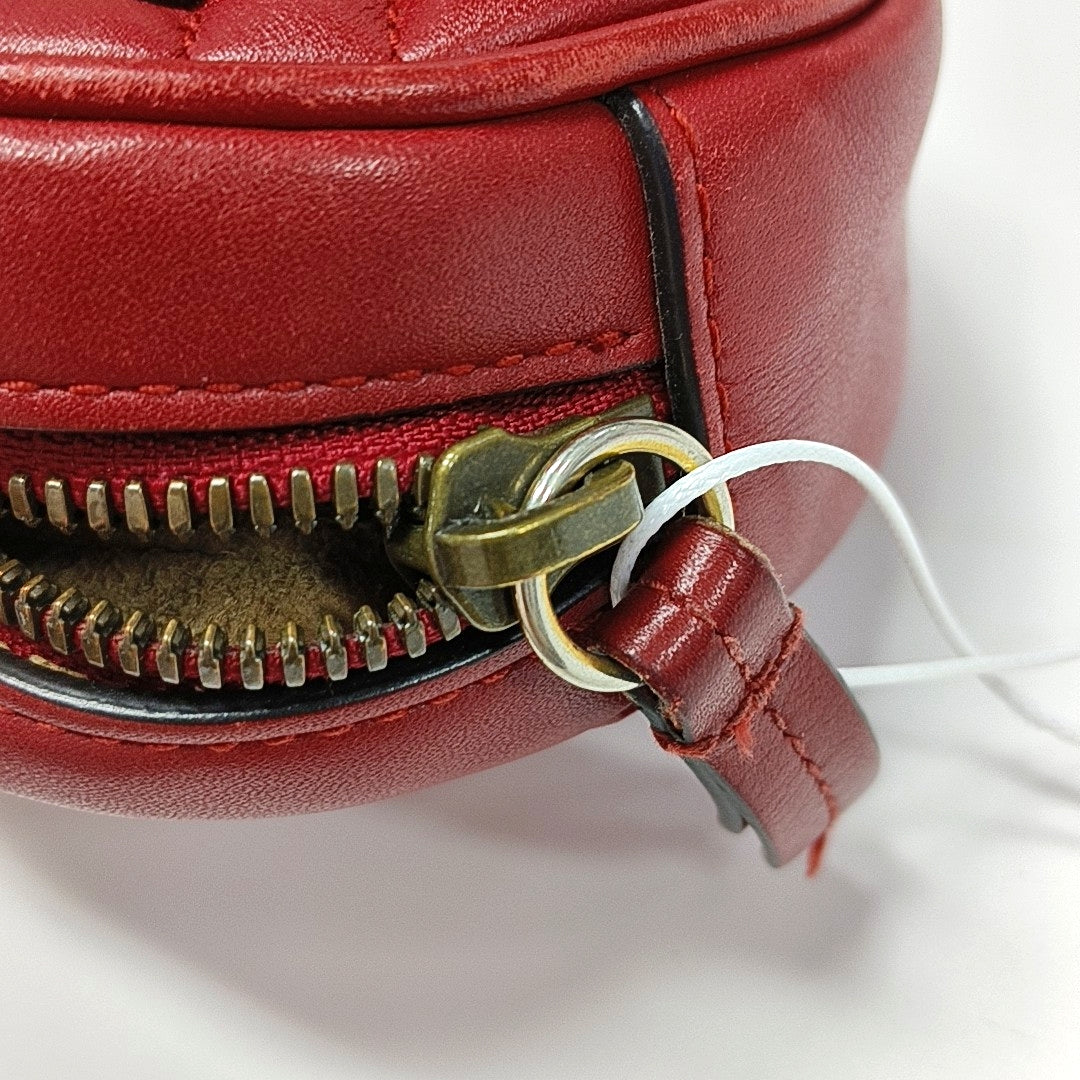 GG Marmont Quilted Calfskin Red