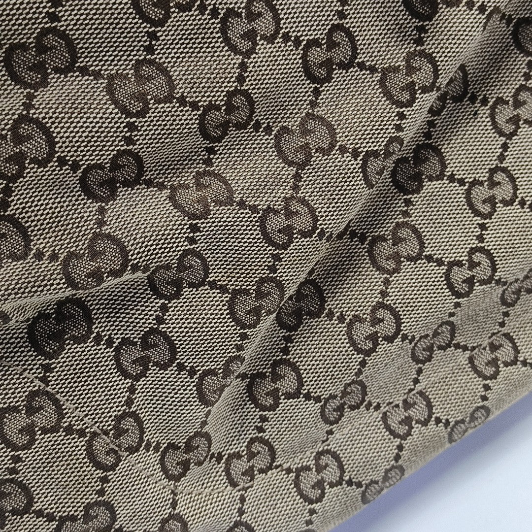 Monogram Canvas Tote Bag Beige