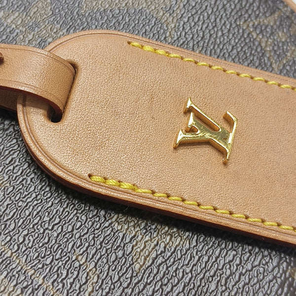 BOITE CHAPEAU Mini Monogram Coated Canvas Brown