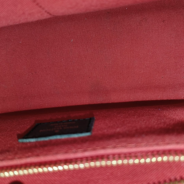 ONTHEGO PM Monogram Coated Canvas Brown