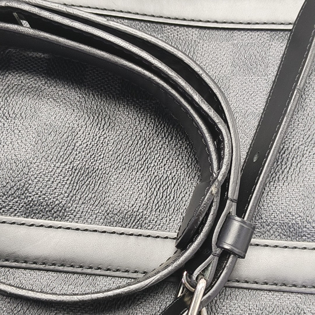 PORTE-DOCUMENTS PM Damier Graphite Coated Canvas Gray