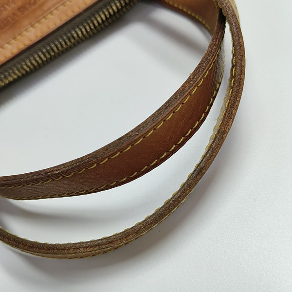 PALERMO PM Monogram Coated Canvas Brown