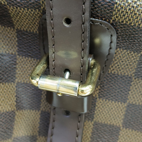BERKELEY Damier Ebene Coated Canvas Brown