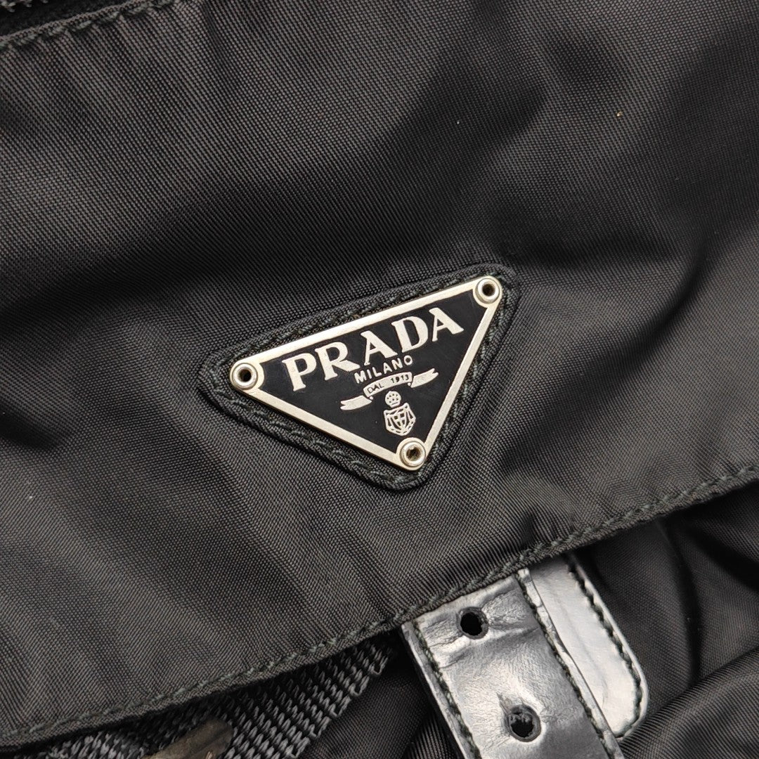 Nylon Crossbody Bag Nylon Black