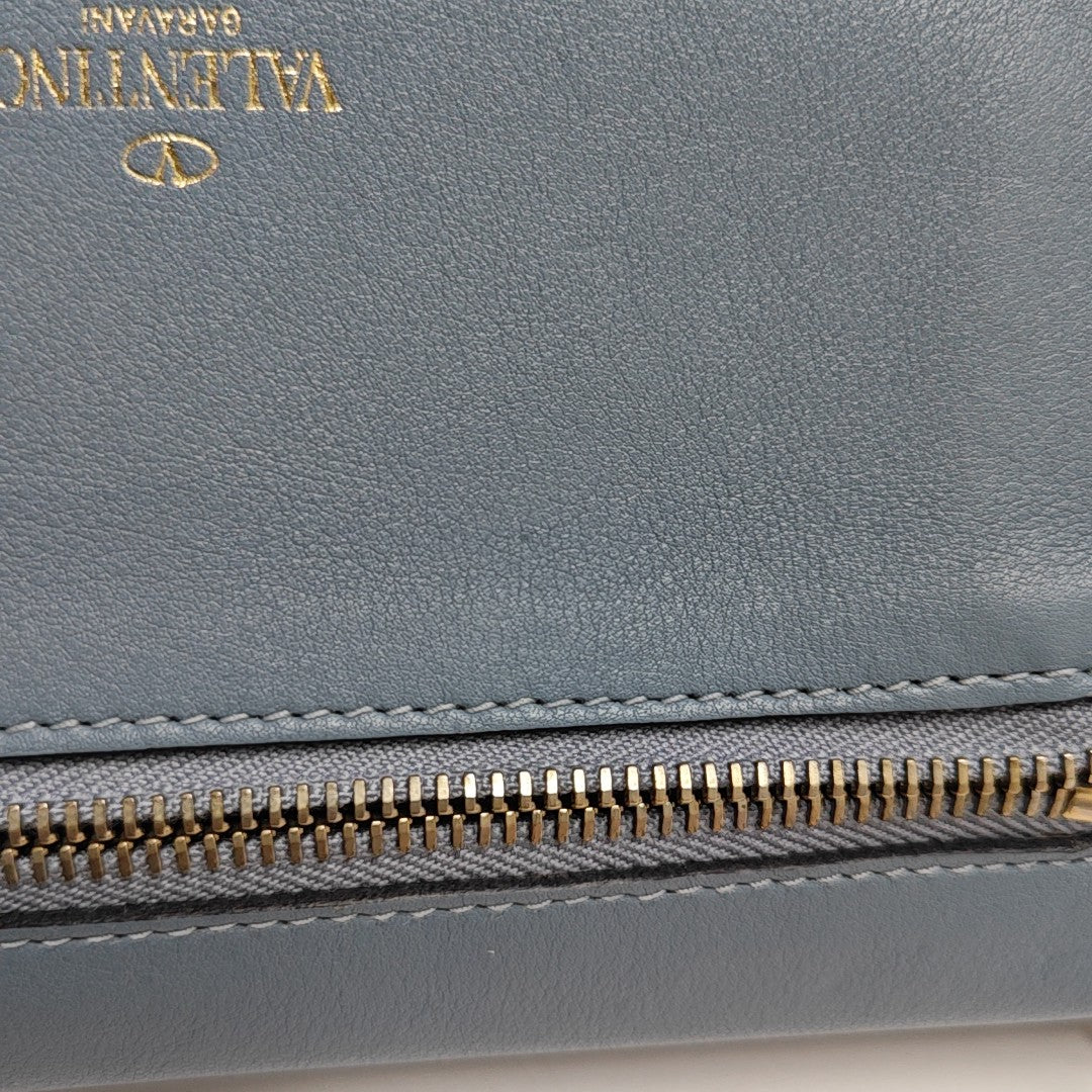 Calfskin Clutch Blue