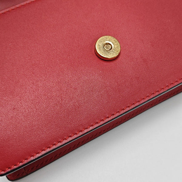 Sylvie Super Mini Calfskin Red
