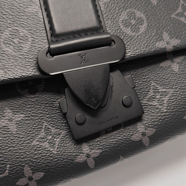 S-CAPE Monogram Coated Canvas Black