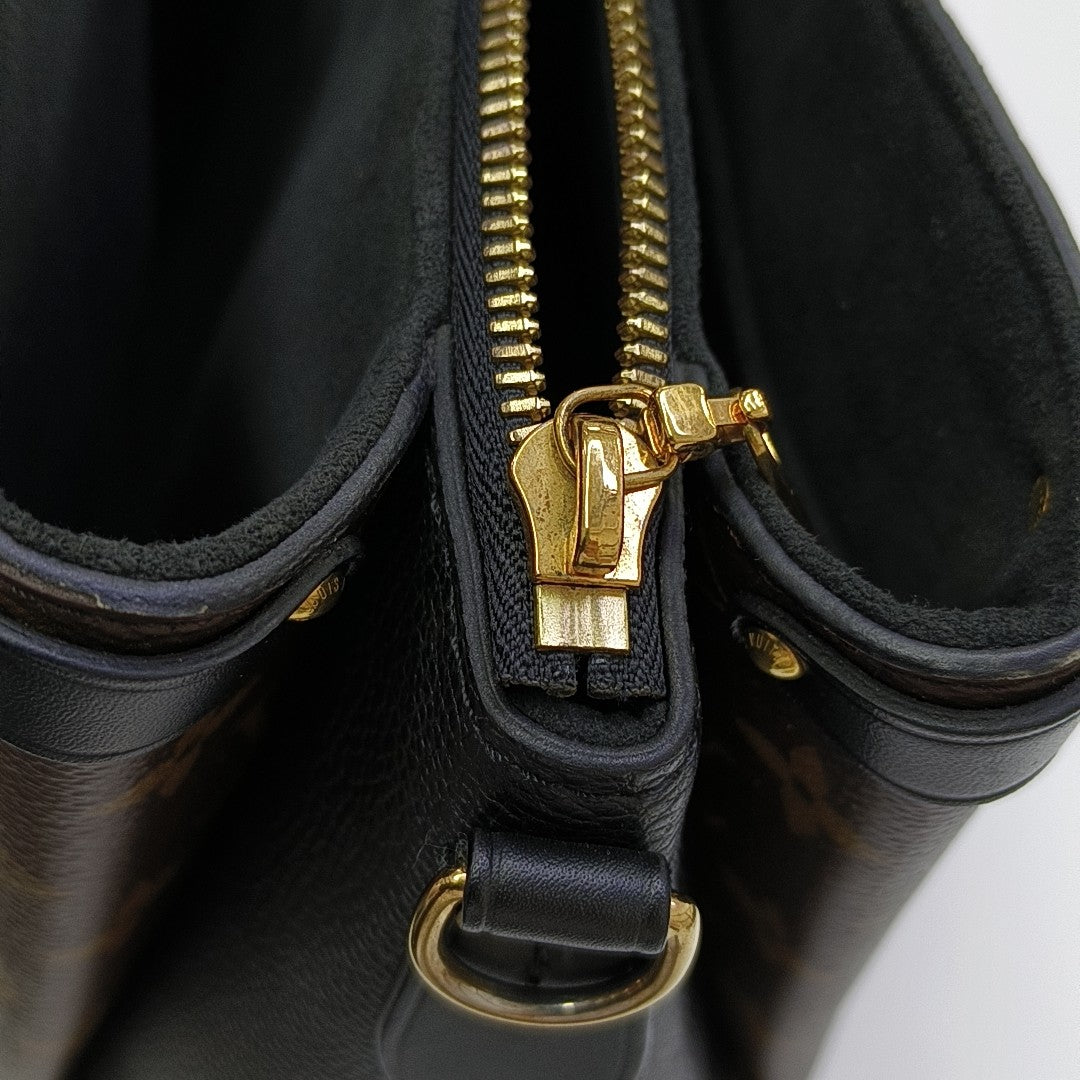 SOUFFLOT BB Monogram Coated Canvas Brown
