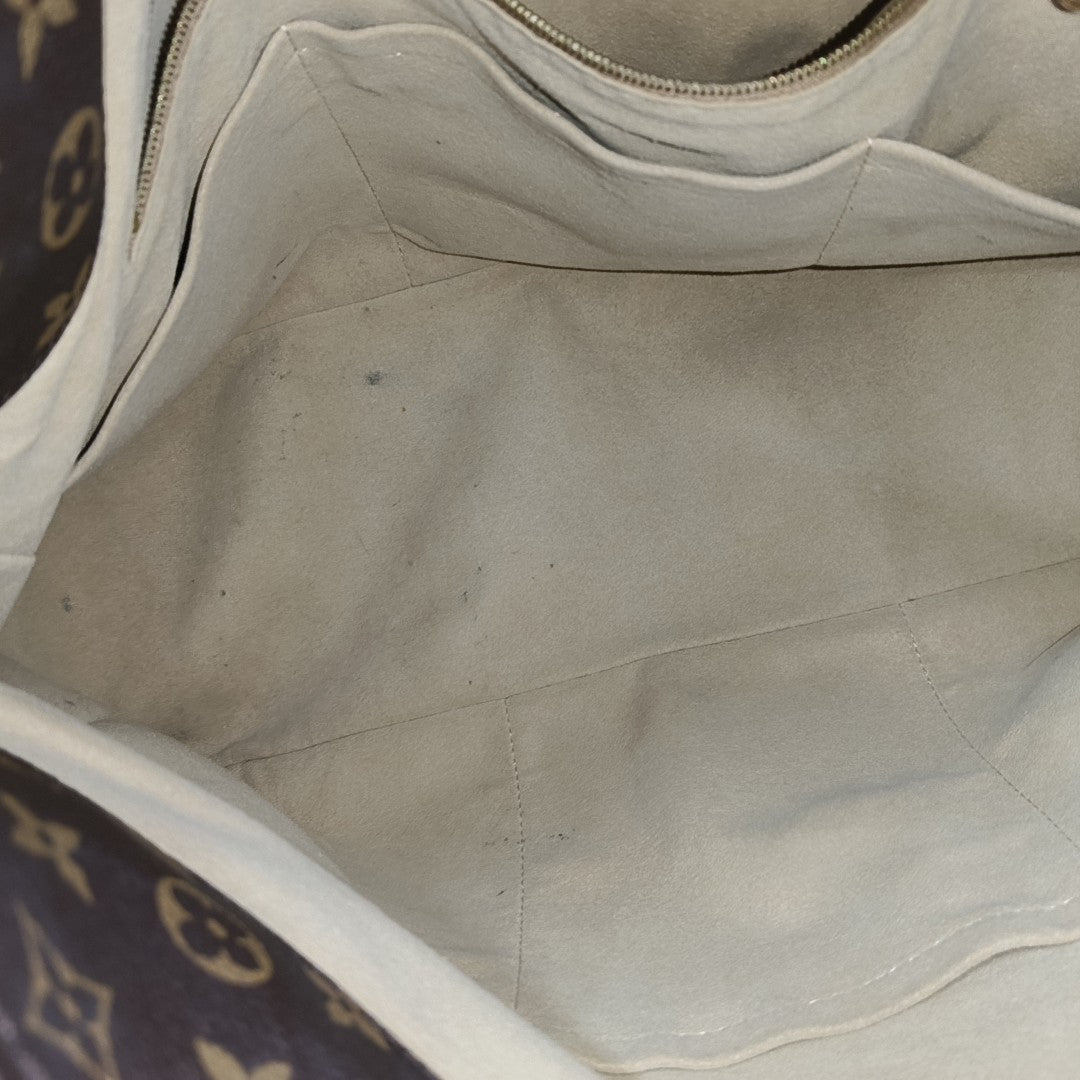 ARTSY MM Monogram Coated Canvas Brown