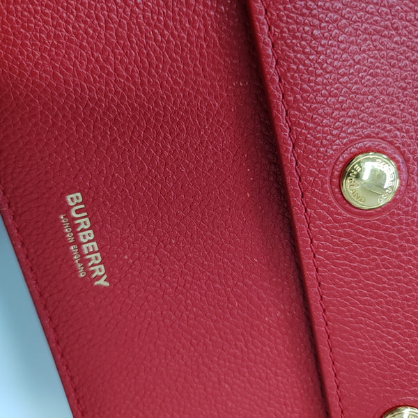Title Mini Calfskin Red
