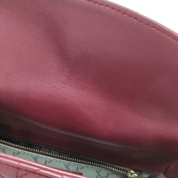 Lady Dior Small Cannage Lambskin Red
