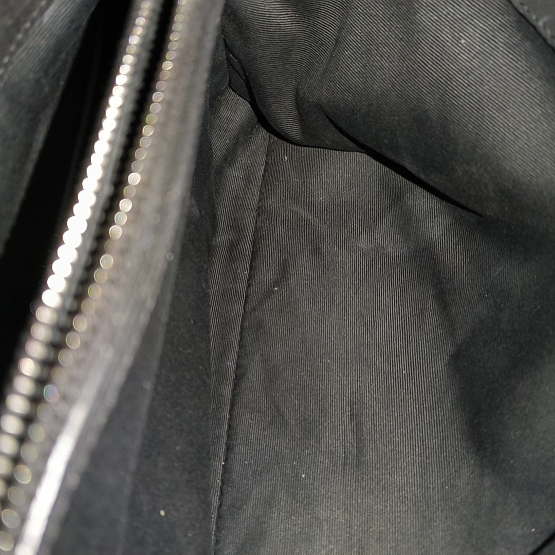 Calfskin Shoulder Bag Black