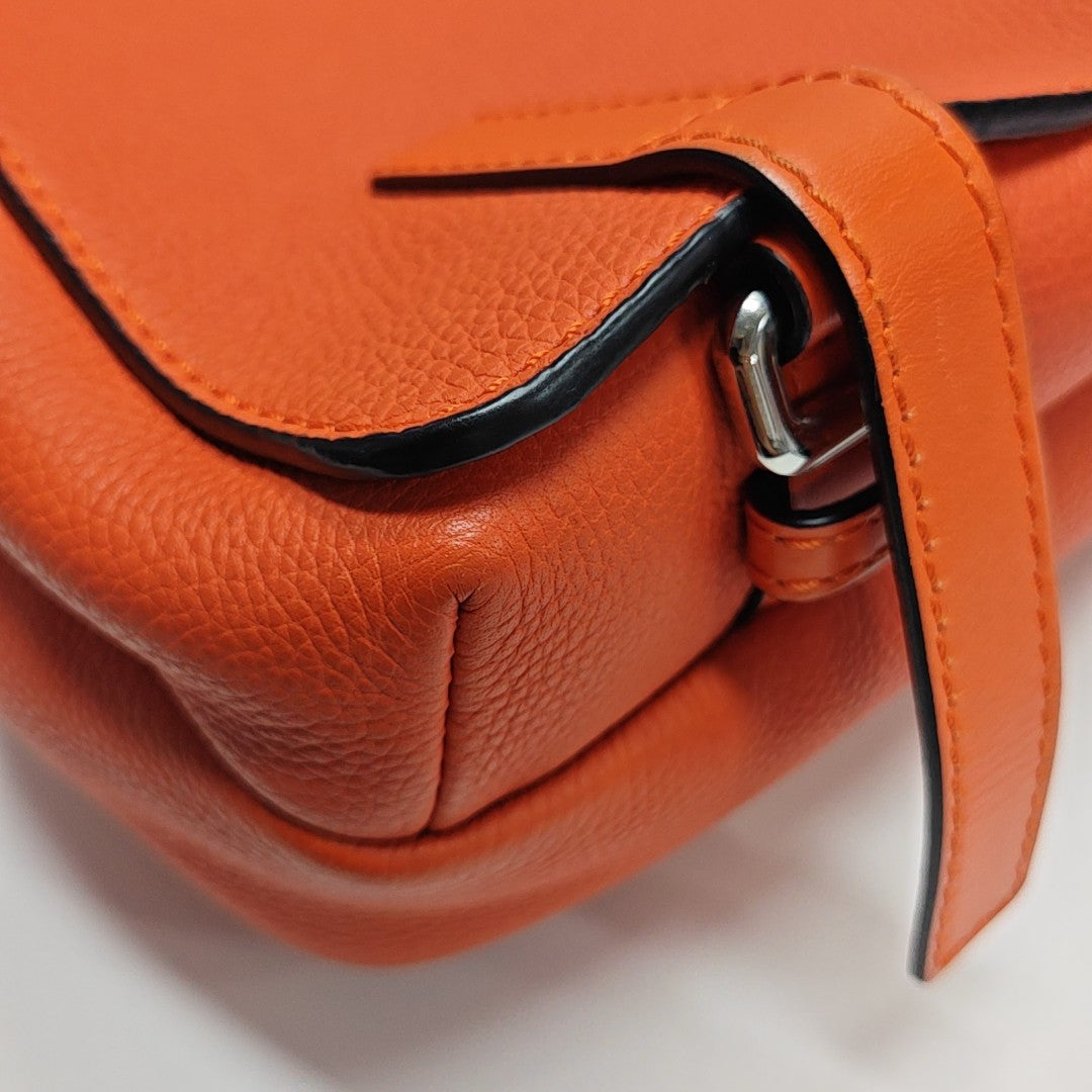 Military Extra Small Calfskin Orange
