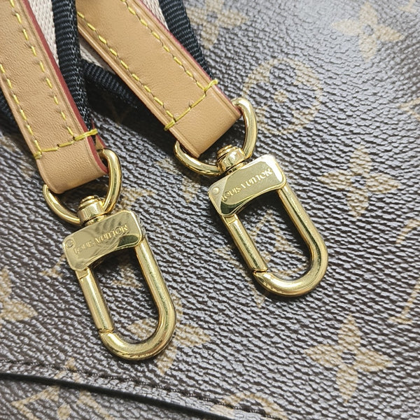 DIANE Monogram Coated Canvas Brown