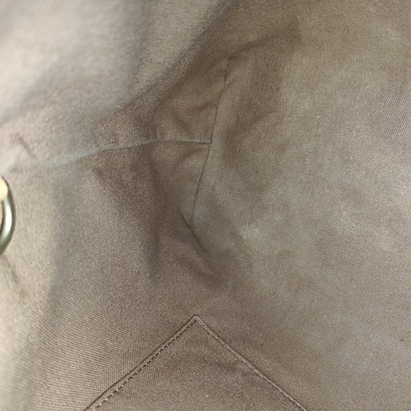 LOCKIT GM Monogram Coated Canvas Brown