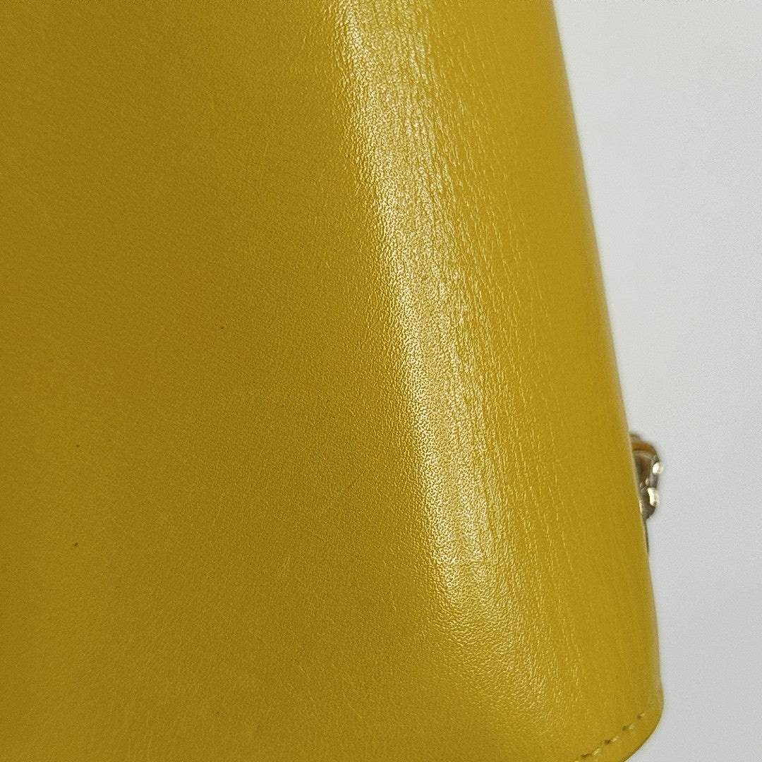 BVLGARI Calfskin Yellow