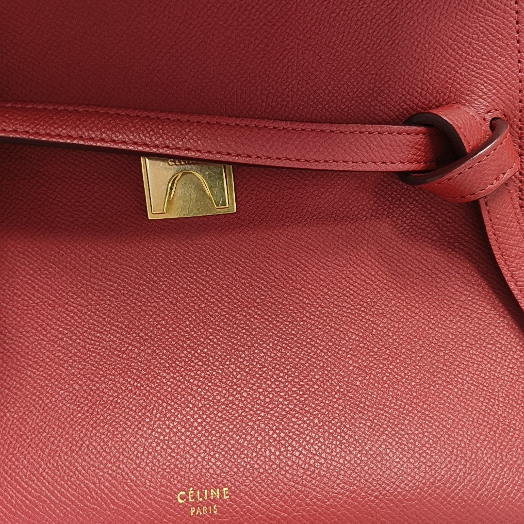 BELT Micro Calfskin Red