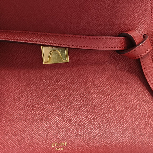 BELT Micro Calfskin Red