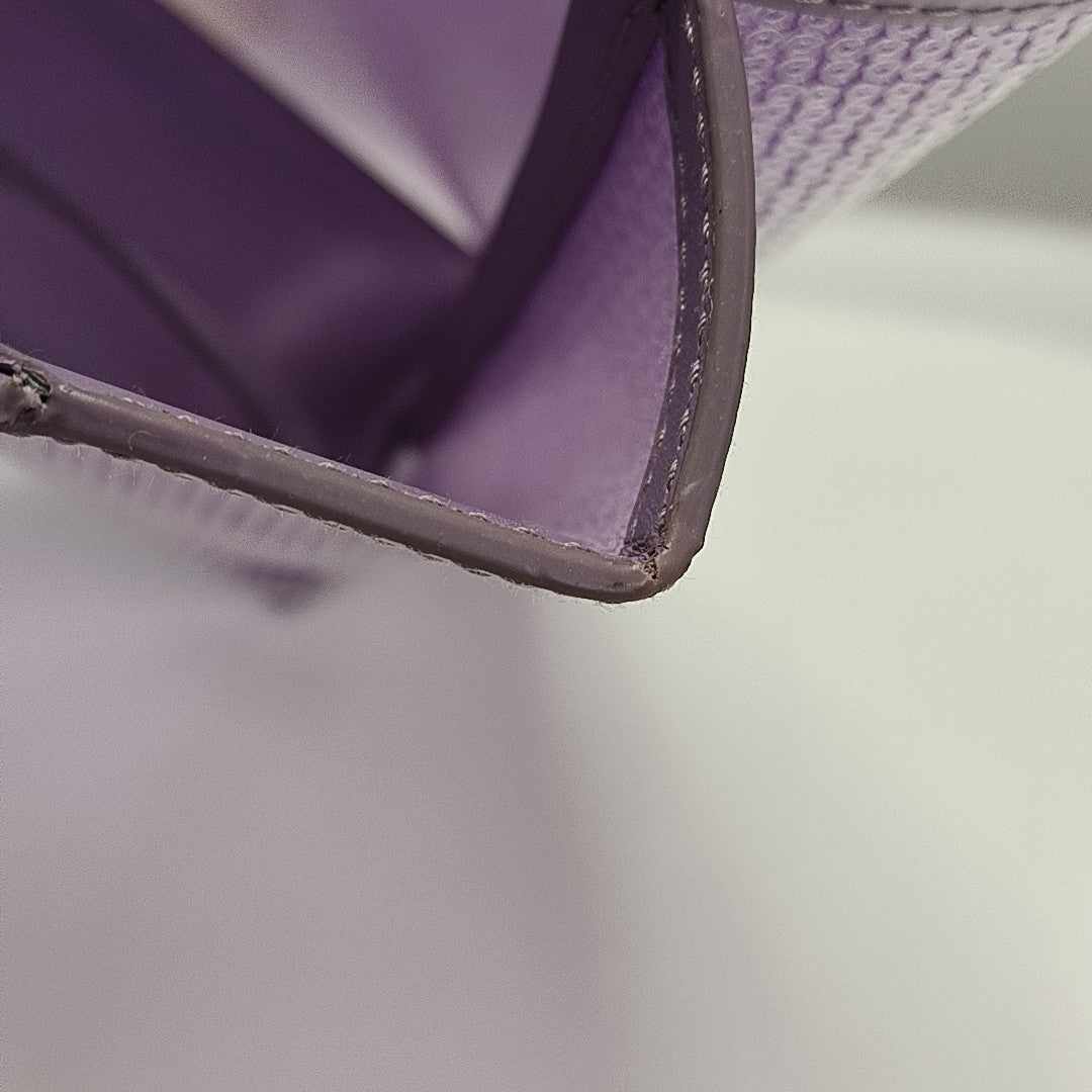 Special Material Tote Bag Purple