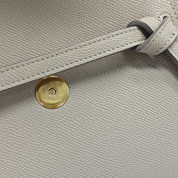 BELT Nano Calfskin Gray