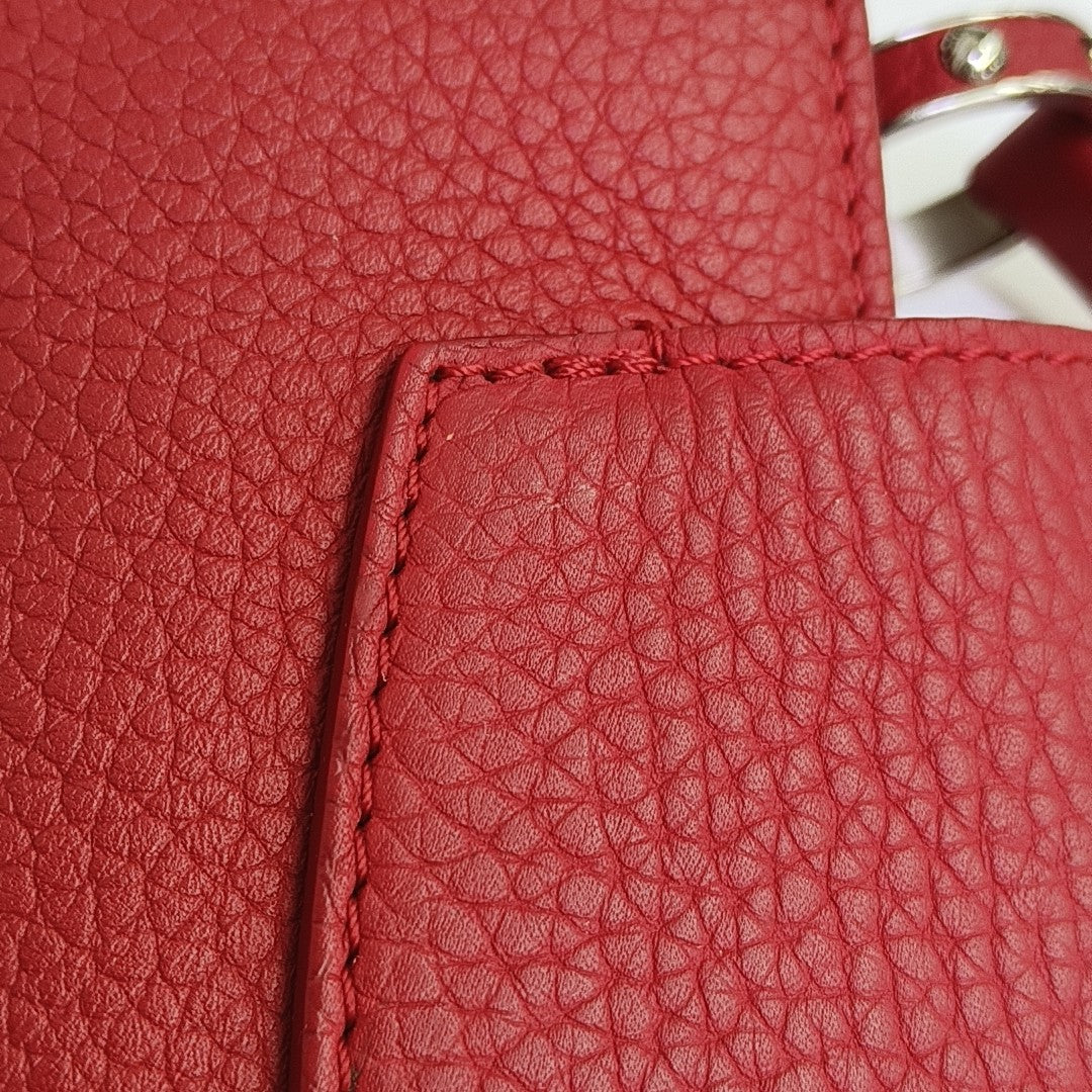 CAPUCINES BB Calfskin Red