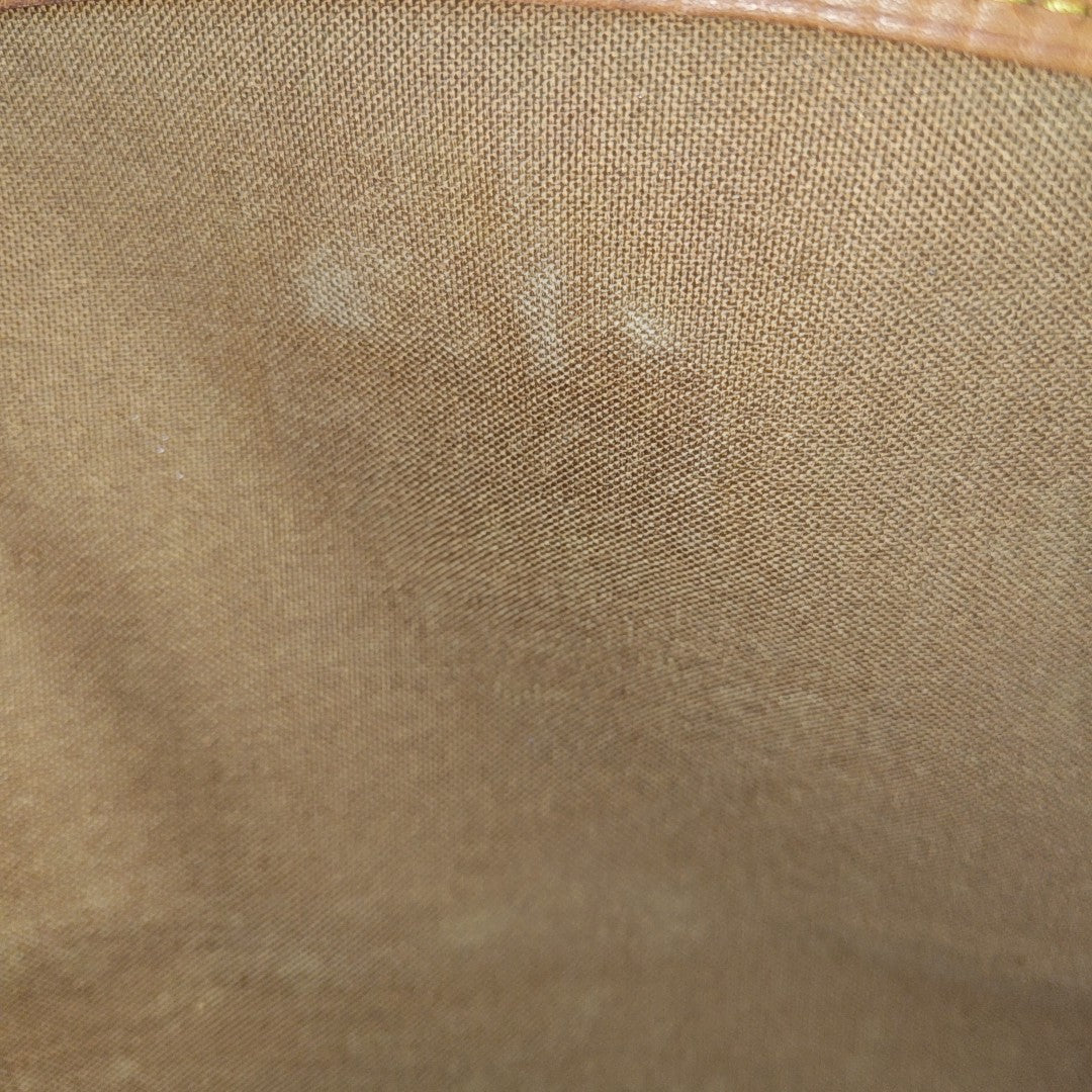 SOLOGNE PM Monogram Coated Canvas Brown