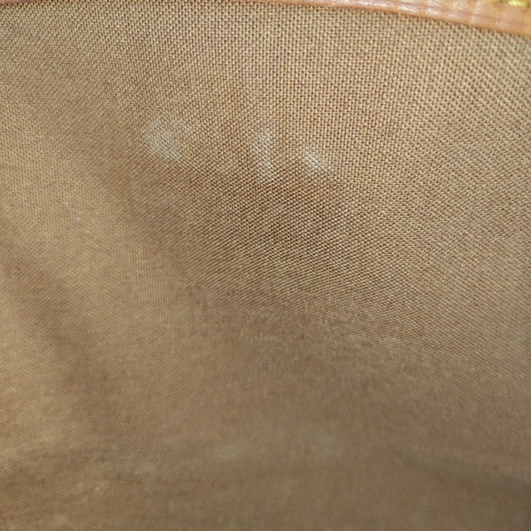 SOLOGNE PM Monogram Coated Canvas Brown