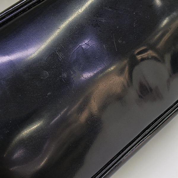 Patent Leather Tote Bag Black