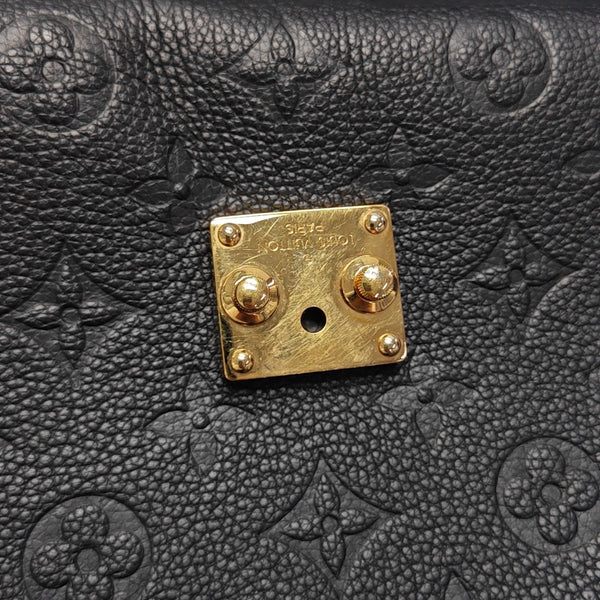 MÉTIS MM Monogram Calfskin Black