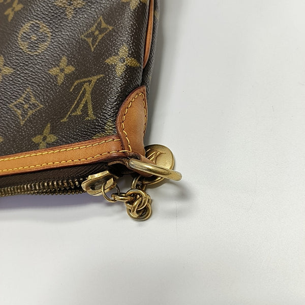 PALERMO GM Monogram Coated Canvas Brown