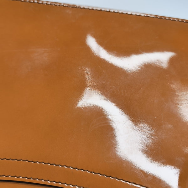 Roy Patent Leather Brown