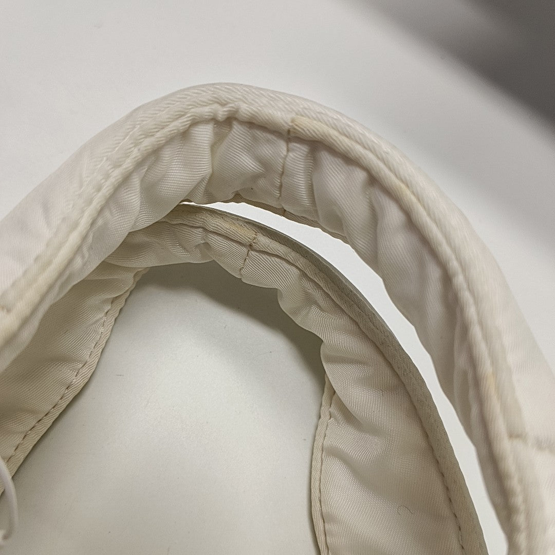 Nylon Tote Bag White