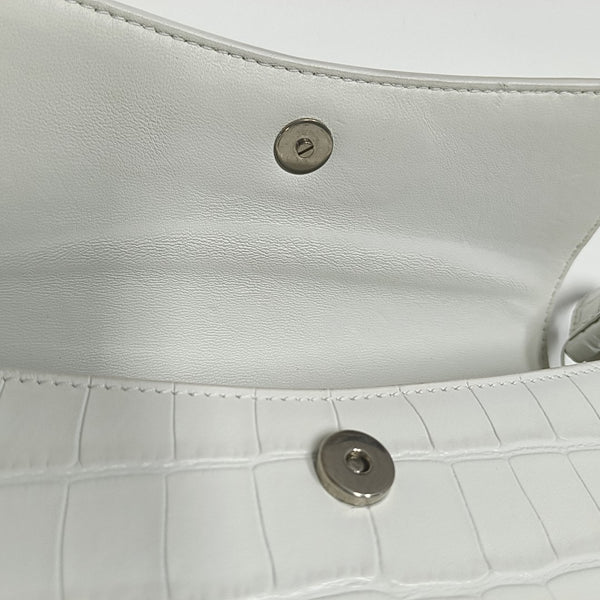 Calfskin Shoulder Bag White